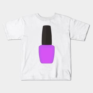 Nail Polish Bottle Kids T-Shirt